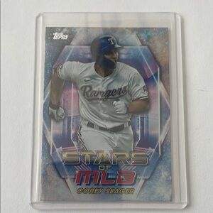 Topps Stars of MLB Baseball Card - Corey Seager